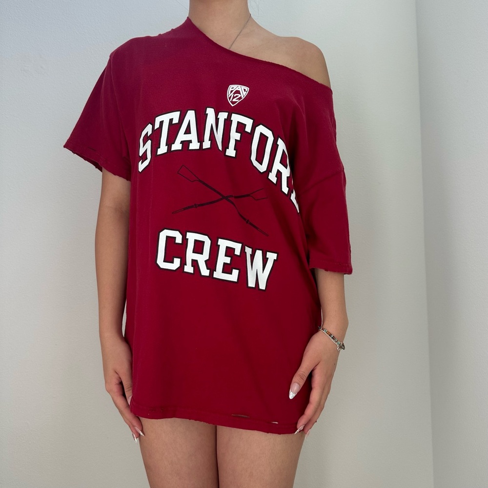 Champion Stanford University Off The Shoulder Tee